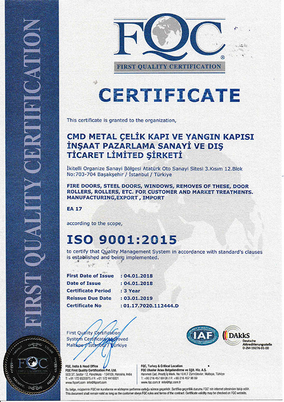 CMD ISO 9001