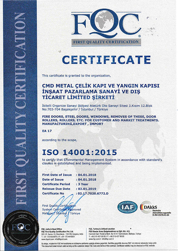 CMD ISO 14001